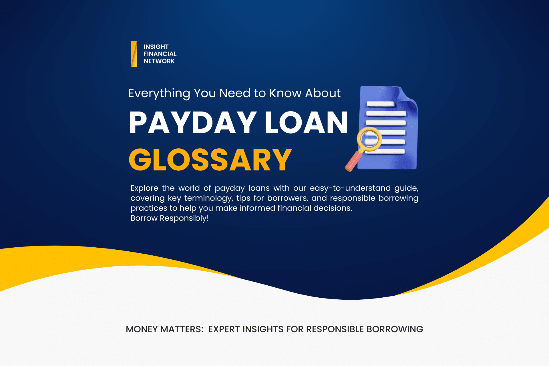 Payday Loan Glossary